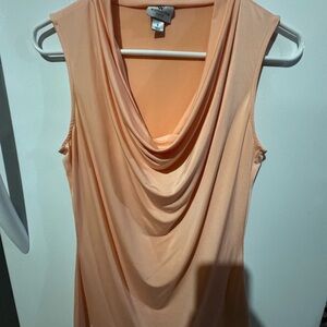 Worthington Light Peach Stretch Top